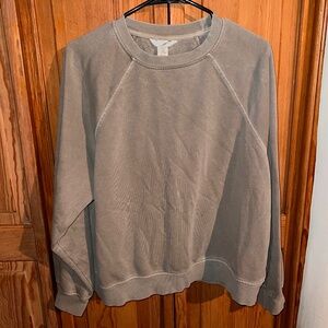H&M - Oversized Tan Sweatshirt - Size US M